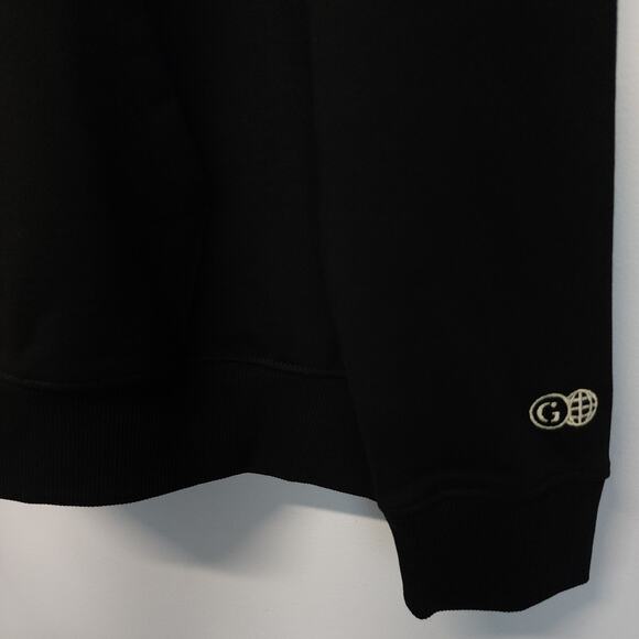 Goodee x Kotn Hoodie Size L Black Relaxed Fit 100% Cotton Urban Street Luxe Cali - Picture 6 of 16